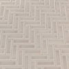 Msi Portico Pearl Herringbone 11.3 In. X 12.56 In. X 8 Mm Glossy Ceramic Mesh-Mounted Mosaic Tile, 10PK ZOR-MD-0242